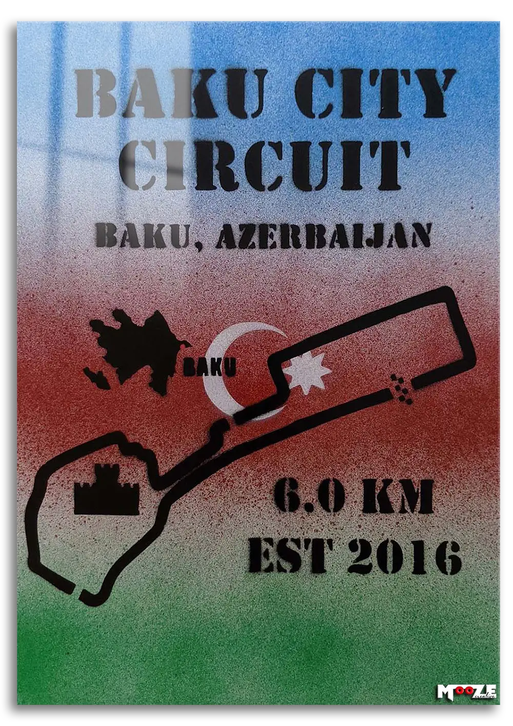 Hız Şehri: Bakü Pisti Magnet