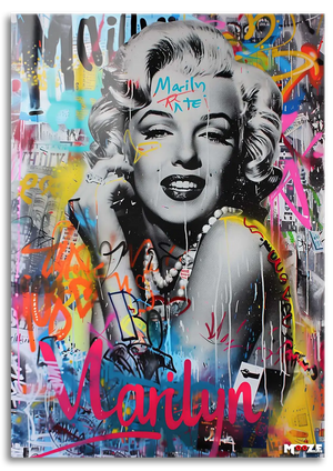 İkonik Yüz: Marilyn Graffiti