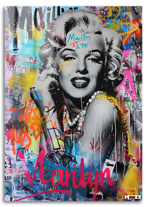 İkonik Yüz: Marilyn Graffiti