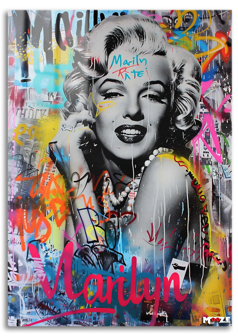 İkonik Yüz: Marilyn Graffiti