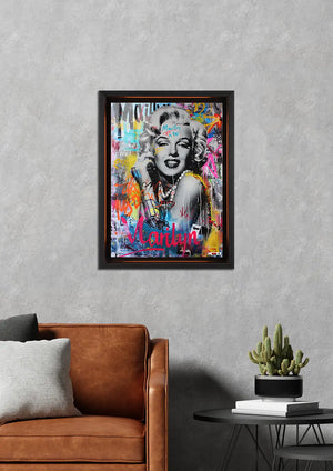 İkonik Yüz: Marilyn Graffiti