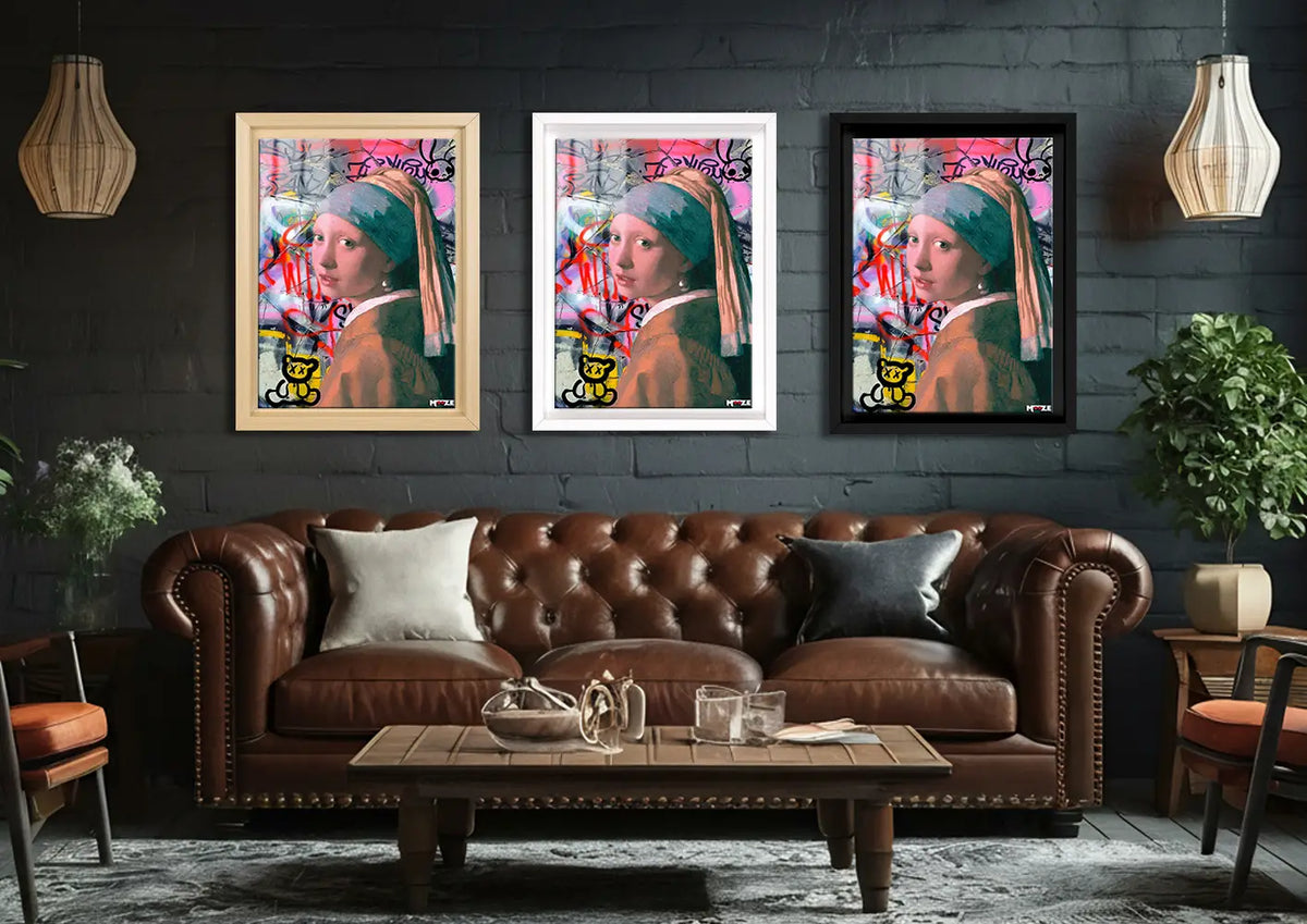 İnci Küpeli Kız: Sokak Kolajı