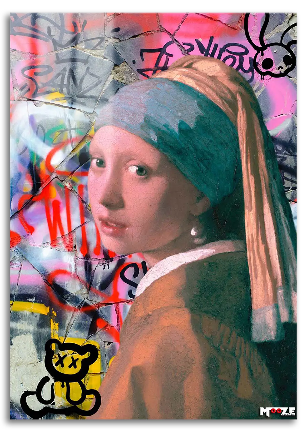 İnci Küpeli Kız: Sokak Kolajı