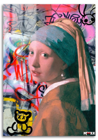 İnci Küpeli Kız: Sokak Kolajı