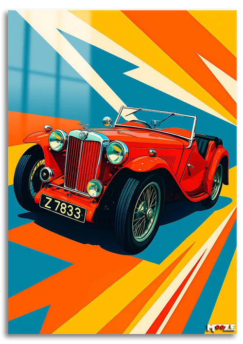 İngiliz Klasik: Kırmızı Roadster