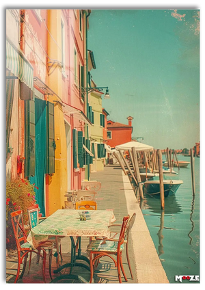 İtalya Esintisi: Burano Sokakları