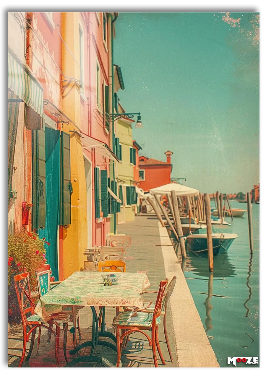 İtalya Esintisi: Burano Sokakları