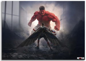 Kanatlı Savaşçı: Falcon ve Red Hulk
