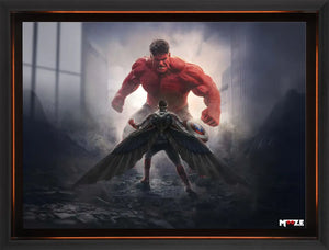 Kanatlı Savaşçı: Falcon ve Red Hulk