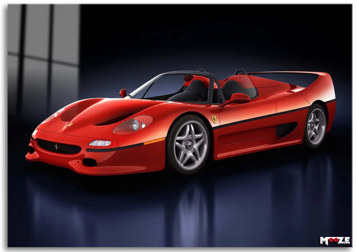 Karanlıkta Parlayan: Ferrari F50