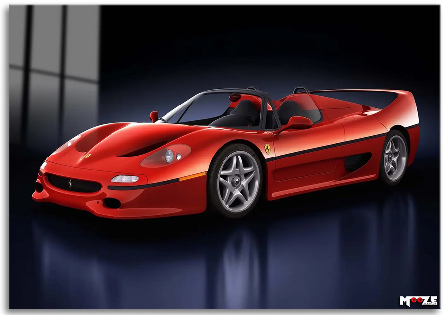 Karanlıkta Parlayan: Ferrari F50