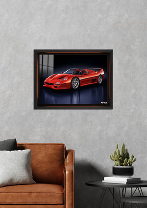 Karanlıkta Parlayan: Ferrari F50