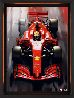 Kırmızı Garaj: Ferrari Üstten