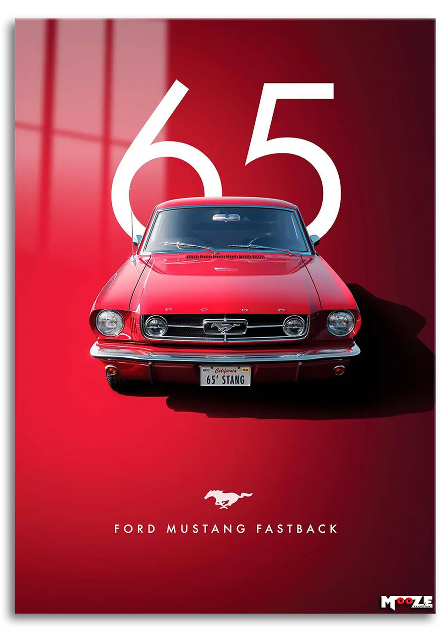 Kırmızı İkon: 1965 Mustang