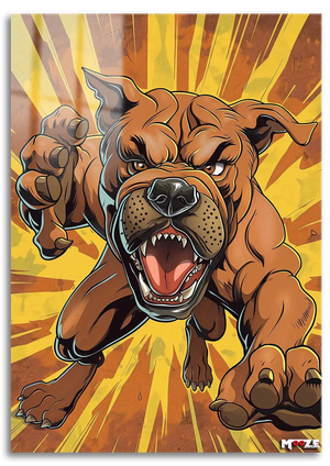 Kızgın Bekçi: Bulldog Çizimi