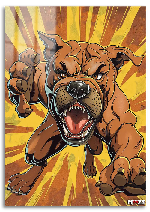 Kızgın Bekçi: Bulldog Çizimi