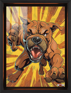 Kızgın Bekçi: Bulldog Çizimi
