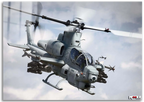 Kobra Saldırısı: AH-1 Helikopter Magnet