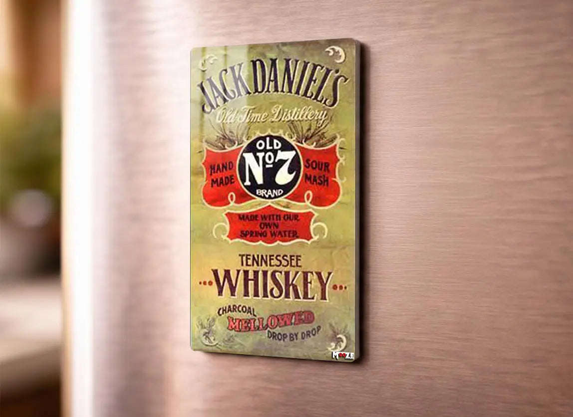Kömür Ateşi: Jack Daniel's Etiket Magnet
