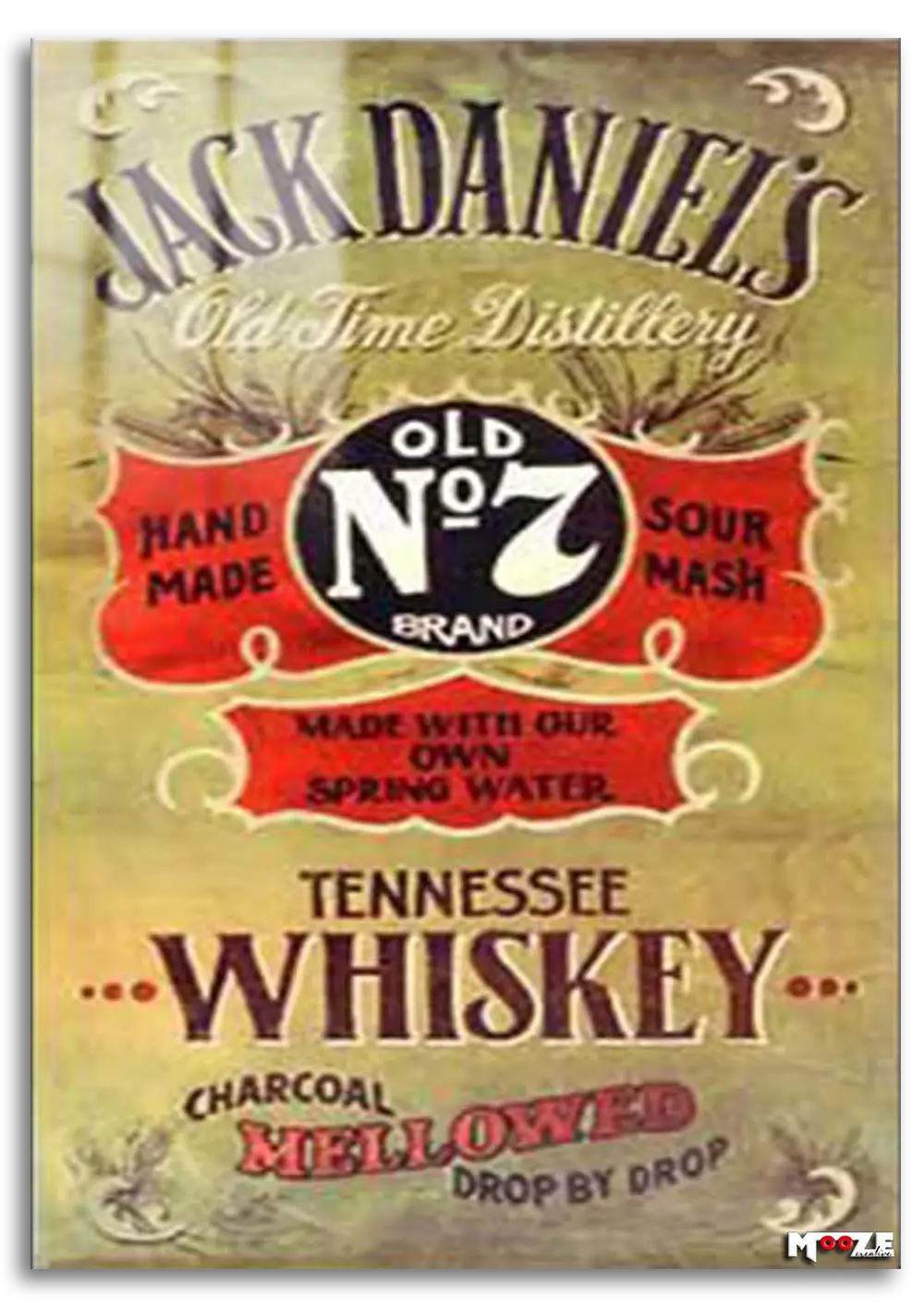 Kömür Ateşi: Jack Daniel's Etiket Magnet