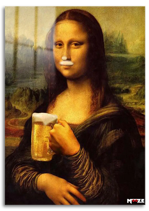 Köpüklü Mona Lisa: Bira Parodisi