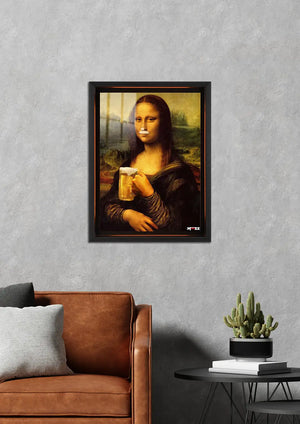 Köpüklü Mona Lisa: Bira Parodisi