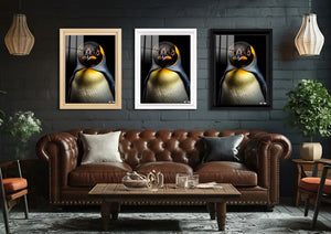 Kralın Duruşu: Penguen Portre