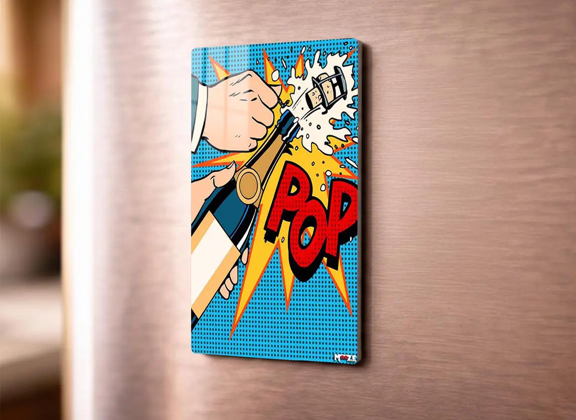 Kutlama Zamanı: Pop! Şampanya Magnet