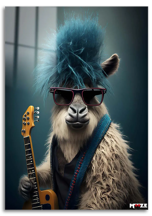 Lama Rock: Mavi Saç