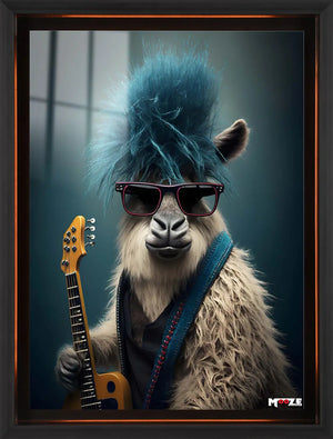 Lama Rock: Mavi Saç