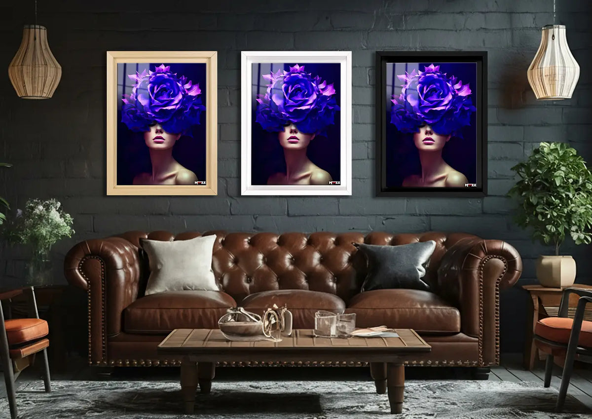 Lavanta Rüyası: Çiçekli Kadın