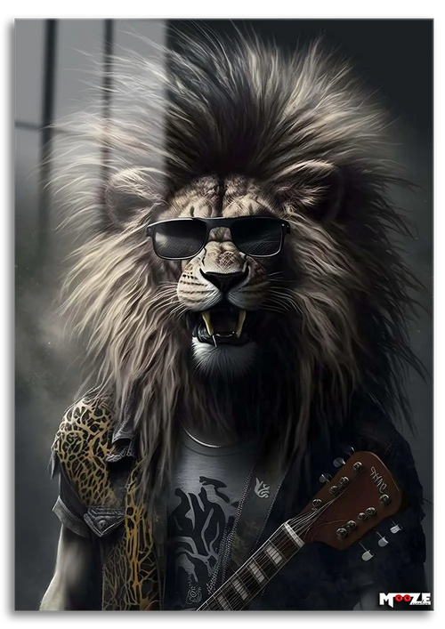 Leopar Desenli: Gitarist Aslan