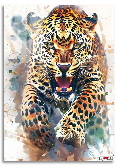 Leopar Saldırısı: Dinamik Sanat