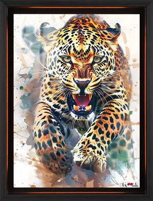 Leopar Saldırısı: Dinamik Sanat