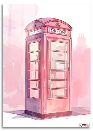 Londra Pembesi: Telefon Kulübesi