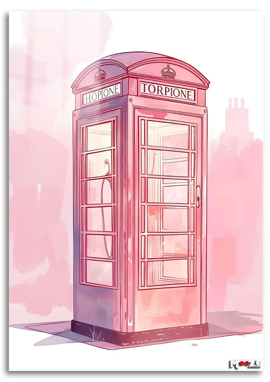 Londra Pembesi: Telefon Kulübesi