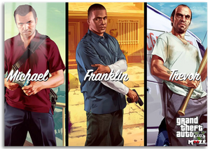 Los Santos Üçlüsü: GTA V Kolaj