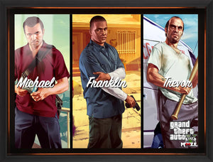 Los Santos Üçlüsü: GTA V Kolaj