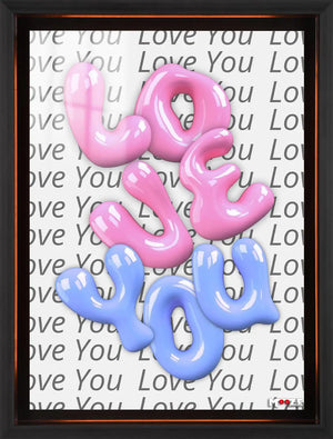Love You: Pastel Tipografi