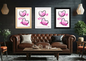 Love You More: Minimal Mesaj