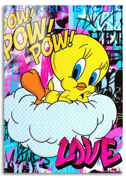 Lüks Kuş: Tweety Pop Art