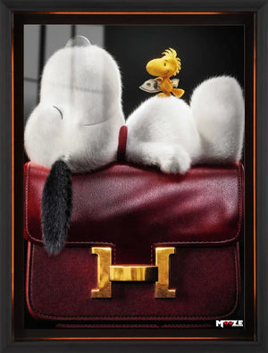 Lüks Uyku: Snoopy ve Hermès