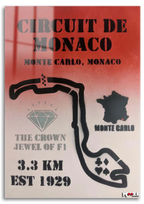 Lüks ve Hız: Monako Pisti Magnet