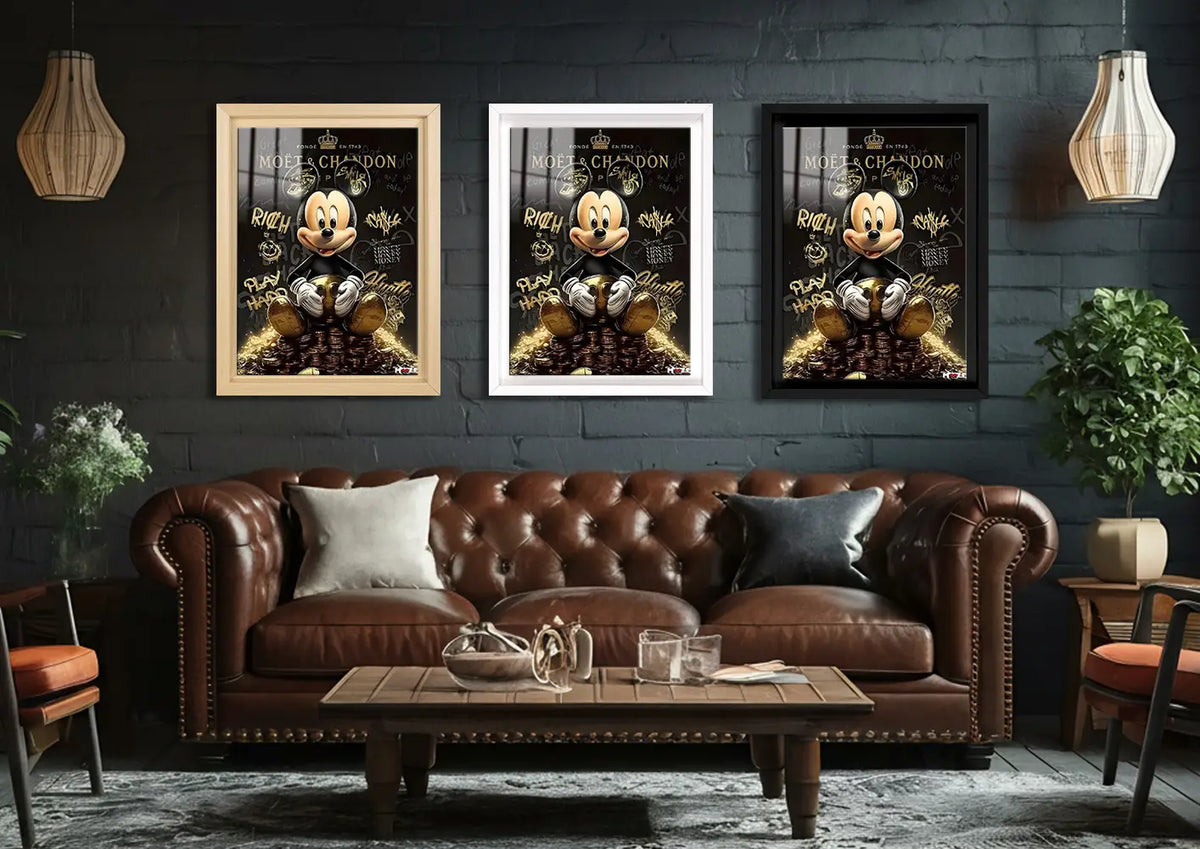 Lüksün Simgesi: Altın Mickey