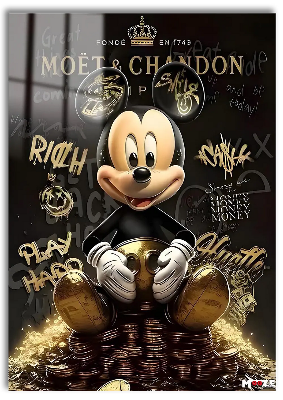 Lüksün Simgesi: Altın Mickey