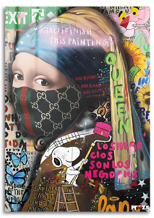 Maskeli İnci: Pop Art