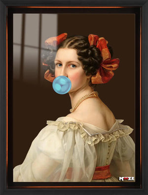 Mavi Balon: Kurdeleli Kadın