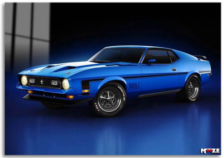 Mavi Fırtına: 1971 Mustang