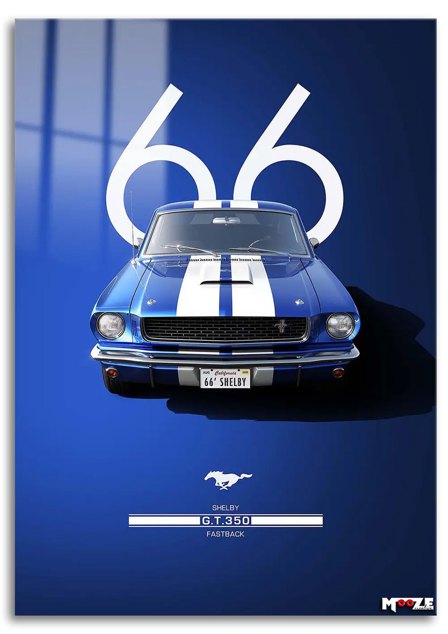 Mavi Şerit: 1966 Shelby GT350