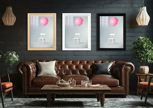 Minimalist Estetik: Pembe Balon